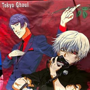 tokyo ghoul fabric roll-up poster